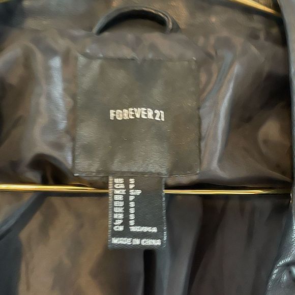 Bridal Wedding Bespoke Custom Painted Faux Leather Jacket || SZ S - Picture 11 of 13